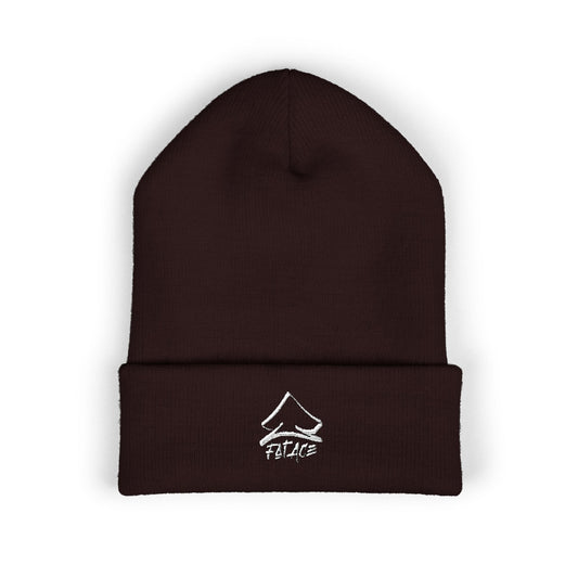 Cuffed Beanie-Brown