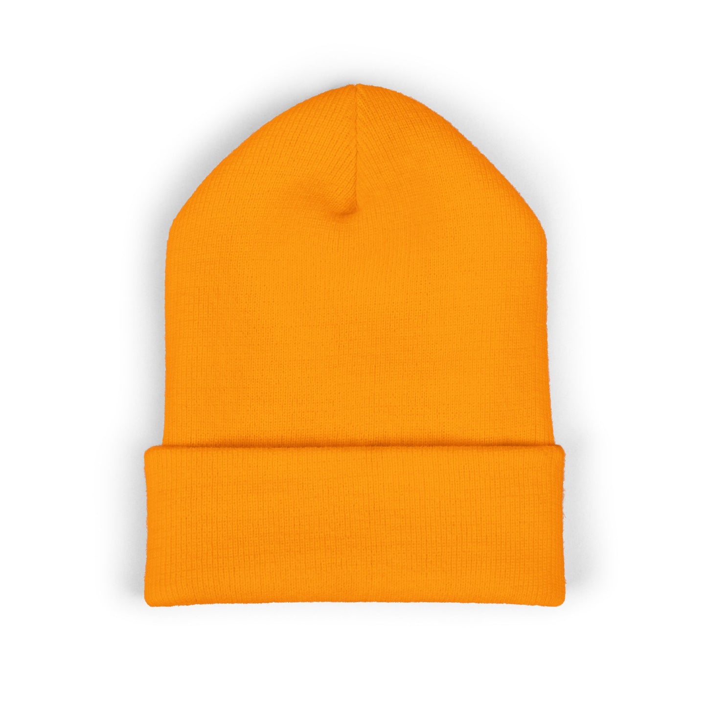 Cuffed Beanie-Gold