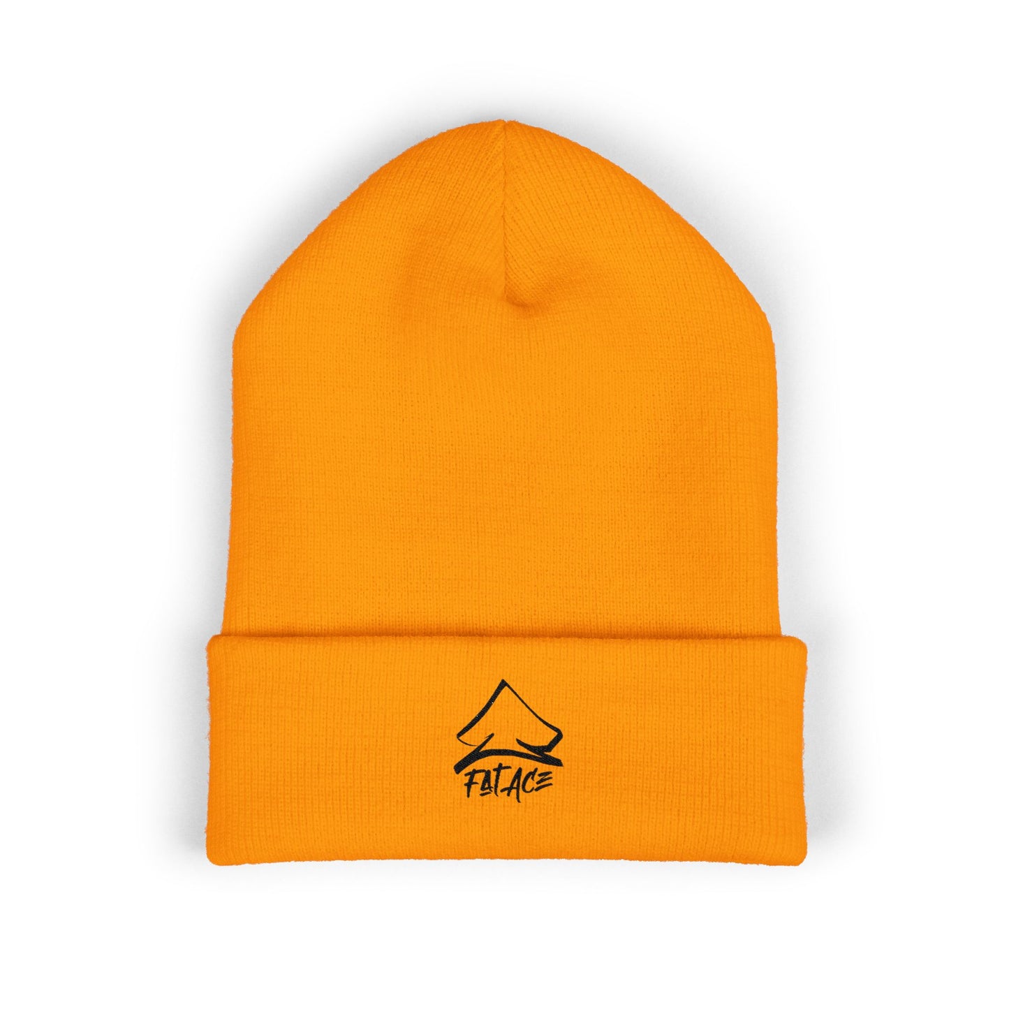 Cuffed Beanie-Gold