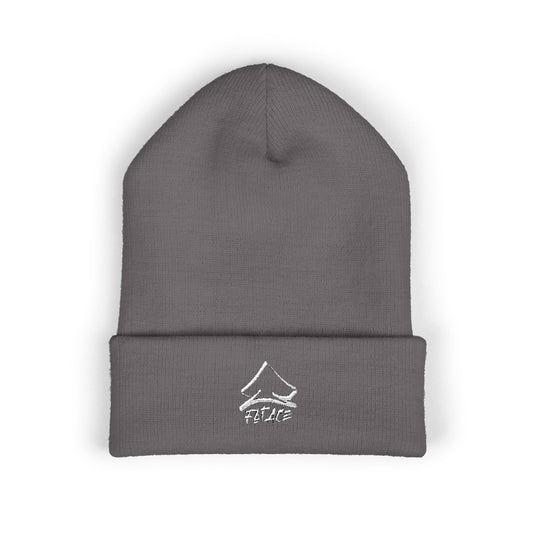 Cuffed Beanie-Heather Grey